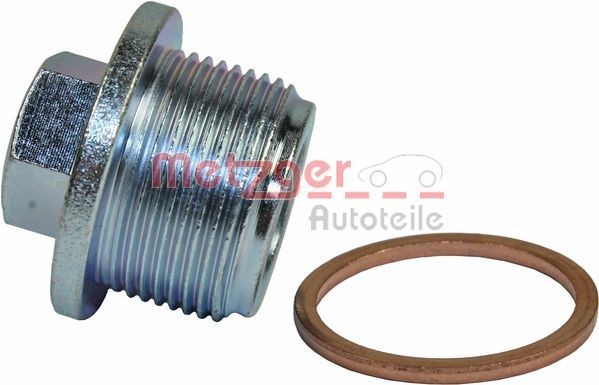 METZGER Ölablassschraube 8030007 Ablassschraube Öl METZGER Volkswagen CRAFTER 8030007