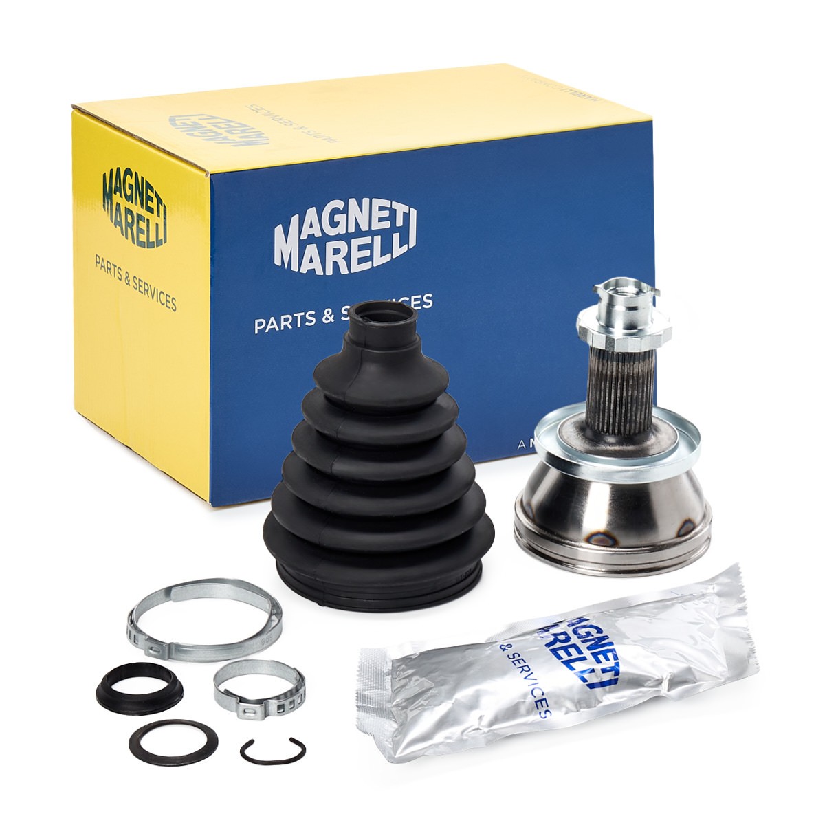 MAGNETI MARELLI Ledsats, drivaxel 302015100030 302015100030 MAGNETI MARELLI drivaxelknut VW FOX