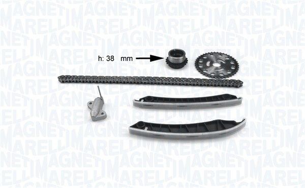 MAGNETI MARELLI Kit de distribuição 341500000950 MAGNETI MARELLI 341500000950 Corrente de distribuição SsangYoung ACTYON originais