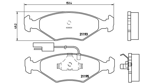 MAGNETI MARELLI Plaquettes de frein 363700423039 MAGNETI MARELLI 363700423039 Jeu de plaquettes de frein FIAT Premio Berline pas cher