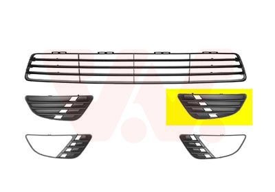 VAN WEZEL Ventilasjonsgitter 1805591 VAN WEZEL 1805591 Tåkelys deksel Fiesta Mk7 Van pris
