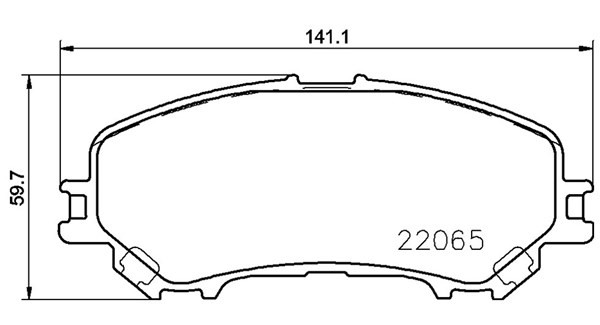 MAGNETI MARELLI Kit pastiglie freni 363700456100 363700456100 costo Pastiglie dei freni MAGNETI MARELLI NISSAN X-TRAIL
