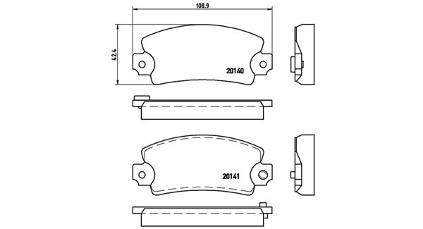 MAGNETI MARELLI Brake pad set 363700468004 MAGNETI MARELLI 363700468004 304 Estate rear brake pad replacement