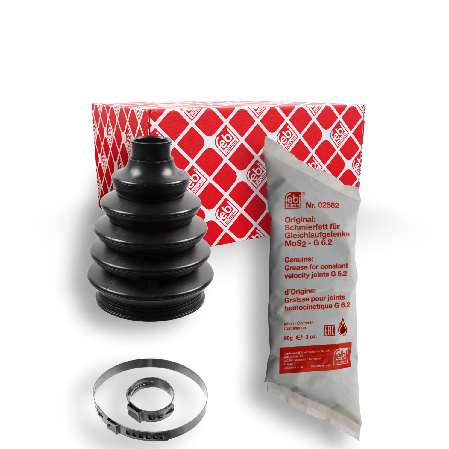 FEBI BILSTEIN Mansjettsett, drivaksel 101870 FEBI BILSTEIN 101870 Drivknutsdamask Opel Adam M13 billige