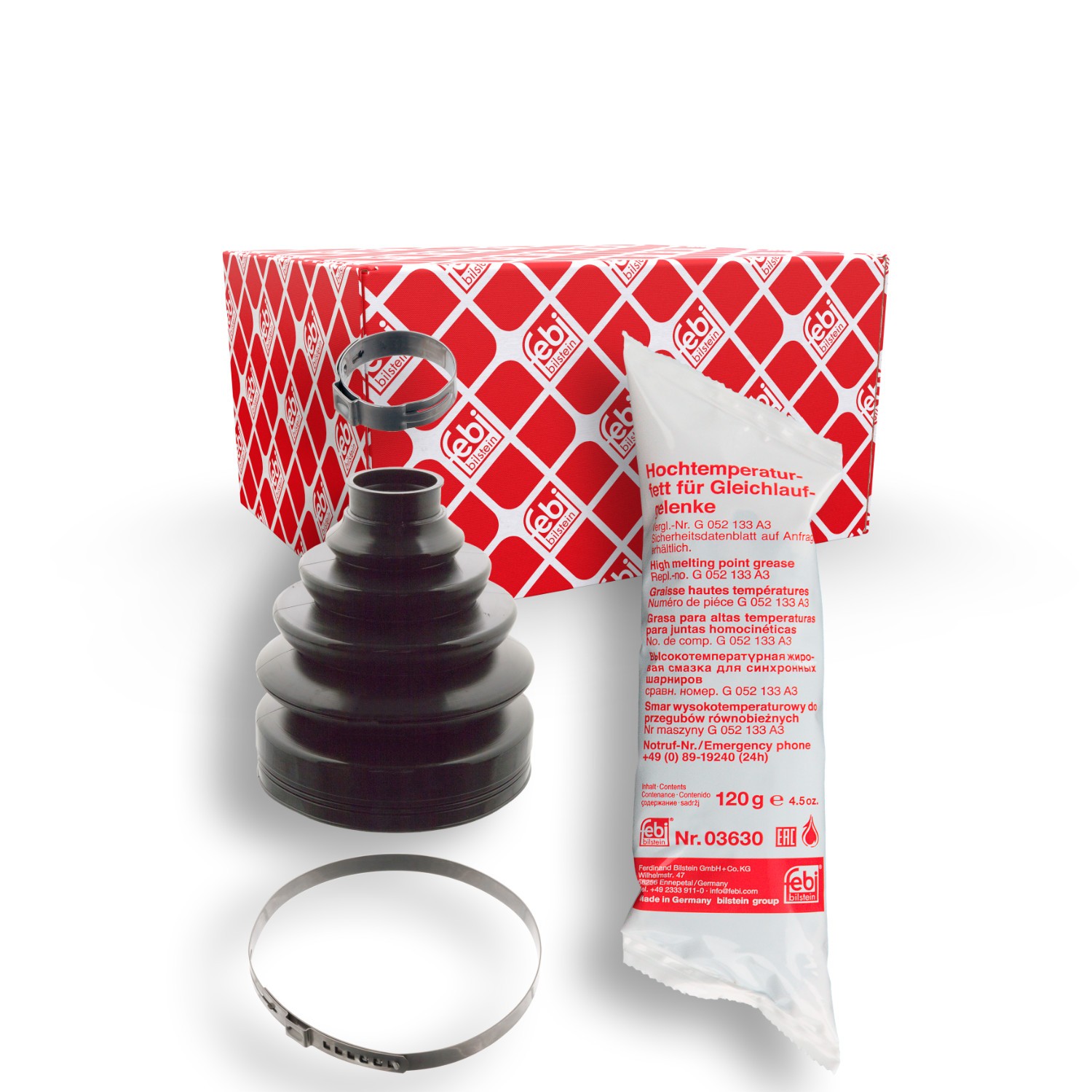 FEBI BILSTEIN Mansjettsett, drivaksel 101944 FEBI BILSTEIN 101944 Drivknutemansjett originale LAMBORGHINI