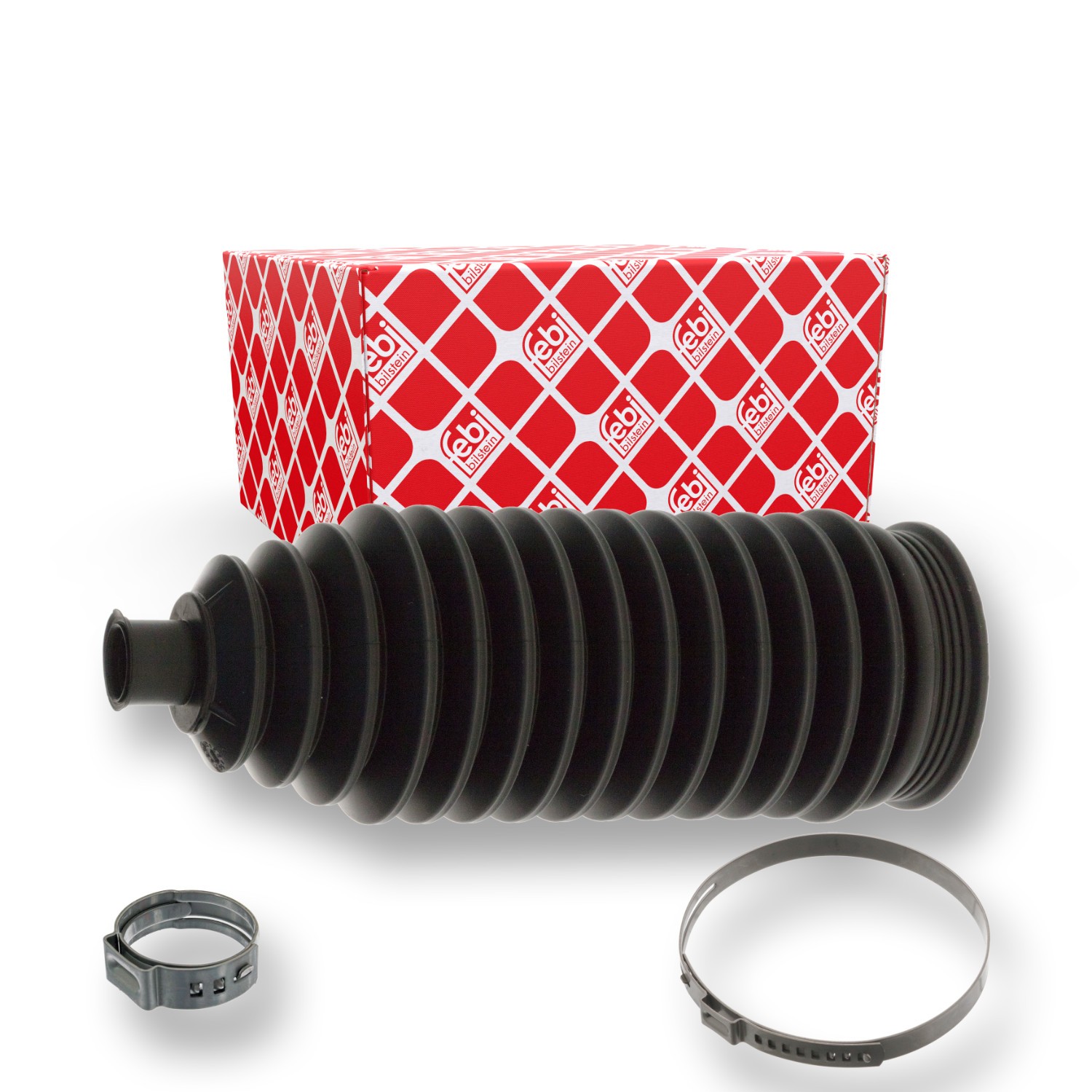 FEBI BILSTEIN Belgsett, styring 101952 FEBI BILSTEIN 101952 Tannstangmansjett Mercedes W126 billige