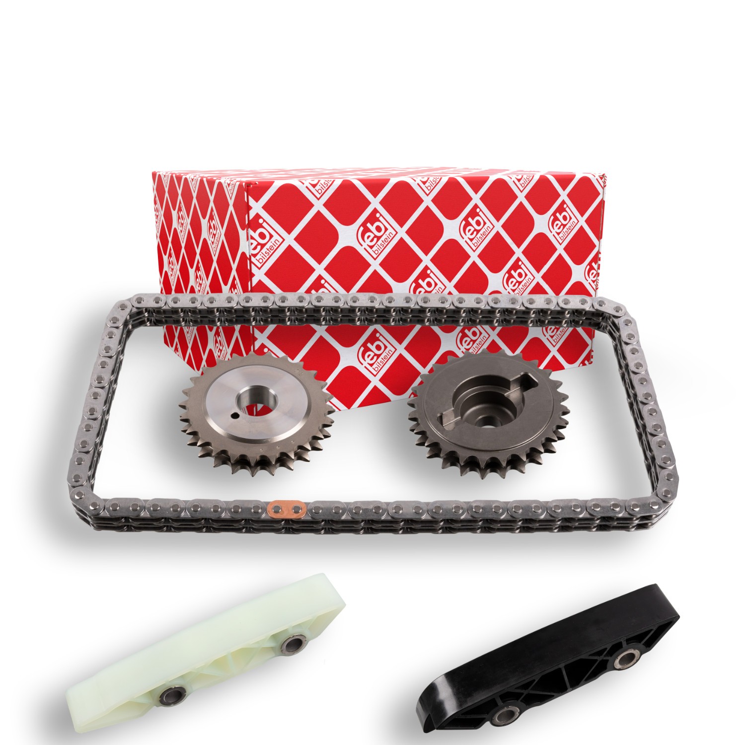 FEBI BILSTEIN Kit de distribuição 102123 FEBI BILSTEIN Jogo de correntes de distribuição PEUGEOT 102123