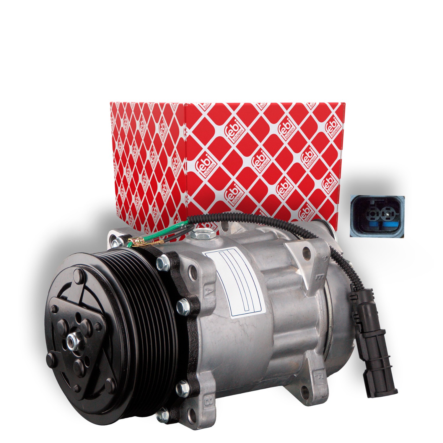 FEBI BILSTEIN Klimakompressor 102214 Kompressor FEBI BILSTEIN Volkswagen TRANSPORTER 102214