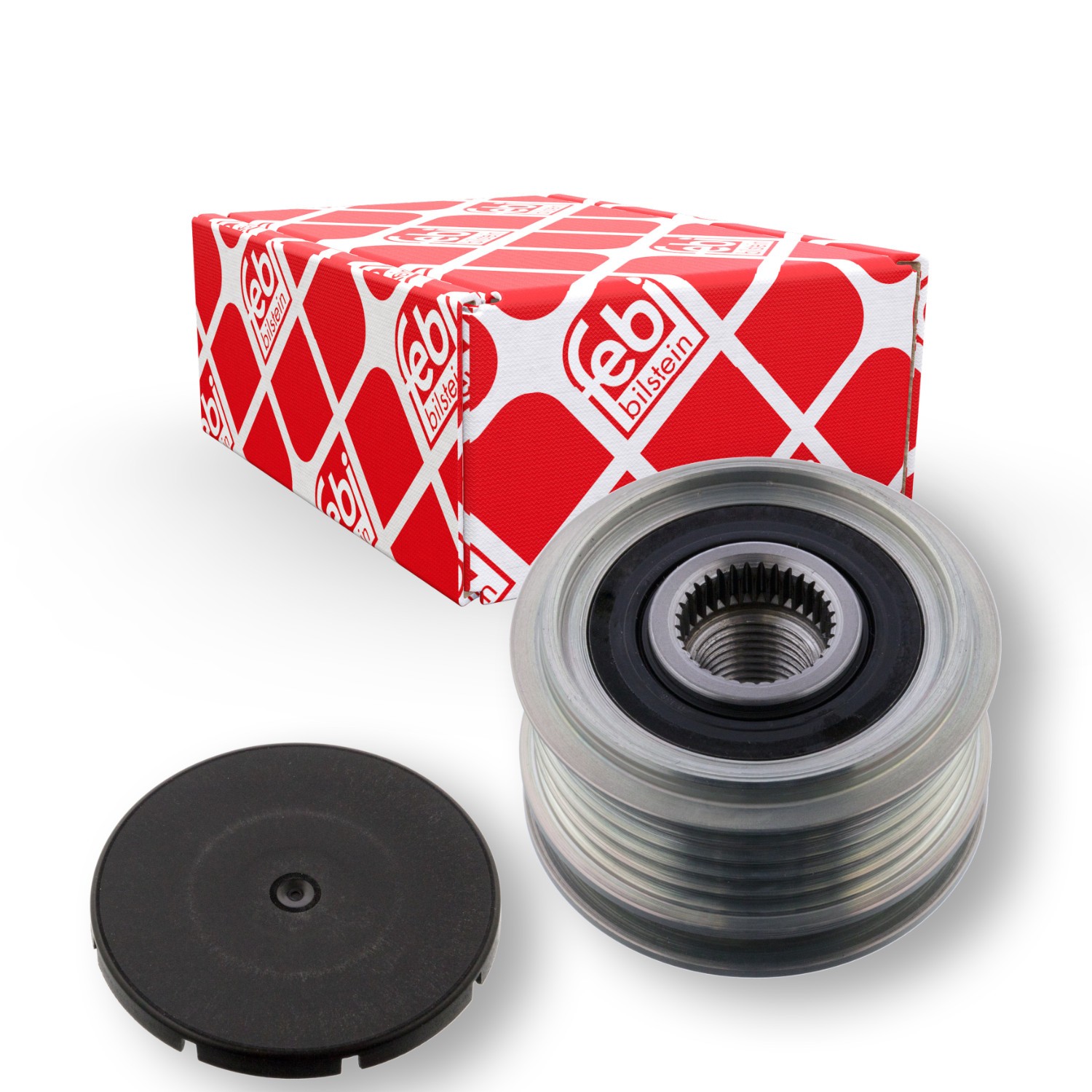 FEBI BILSTEIN Ελεύθερη περιστροφή γεννήτριας 102313 FEBI BILSTEIN 102313 γνήσια Τροχαλία δυναμό Elantra IV Sedan (HD) κόστος