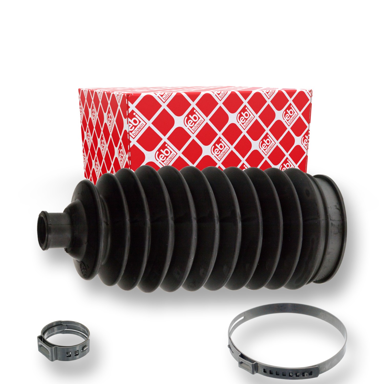 FEBI BILSTEIN Belgsett, styring 102367 FEBI BILSTEIN 102367 originale Tannstangmansjett SKODA YETI pris