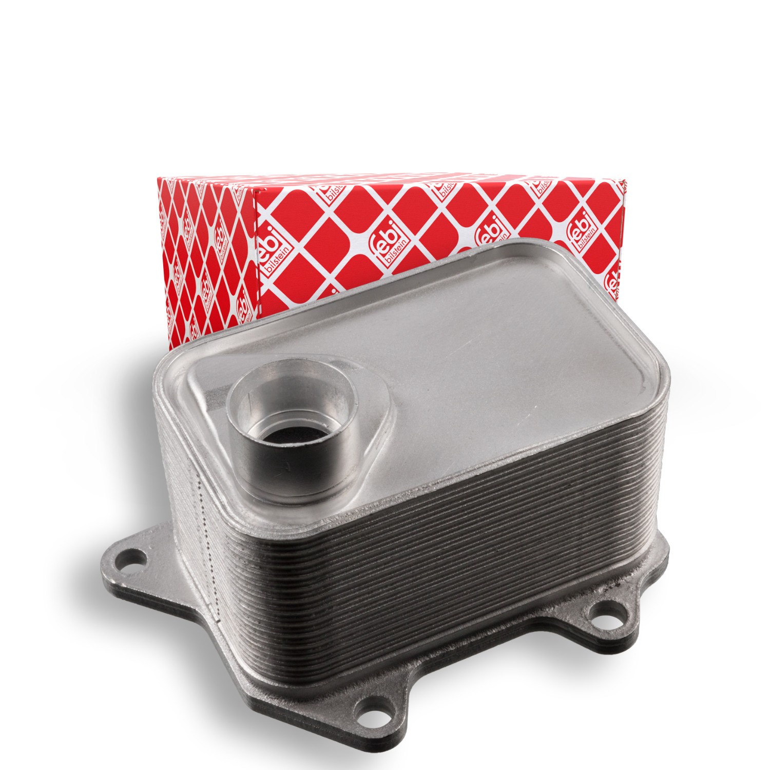 FEBI BILSTEIN Engine oil cooler 102853 Audi 4M Oil cooler 102853 FEBI BILSTEIN
