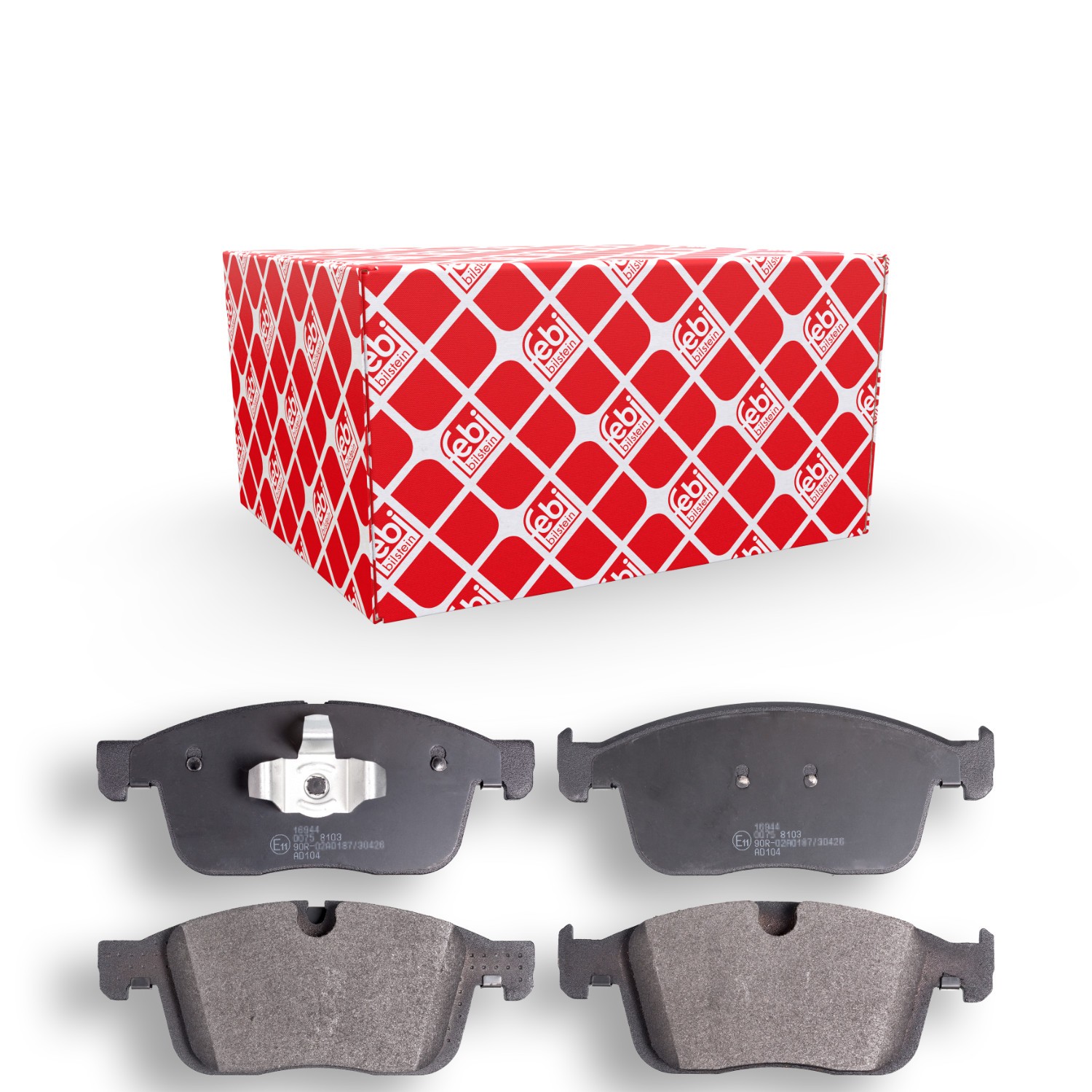 FEBI BILSTEIN Piduriklotsid 16944 Piduriklotsid FEBI BILSTEIN Volvo 460 L 16944