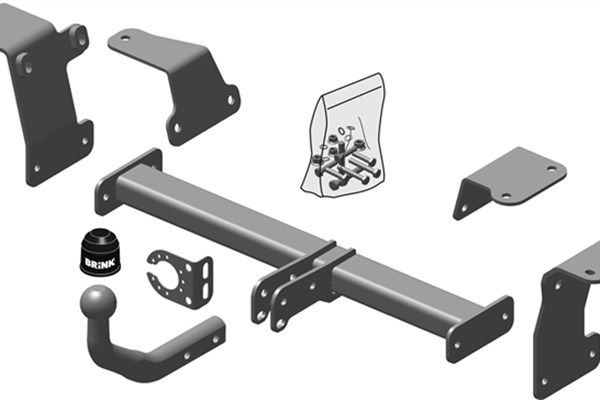 Kärukonks BRINK 627200 BRINK 627200: Haagisekonksud Suzuki IGNIS 2018