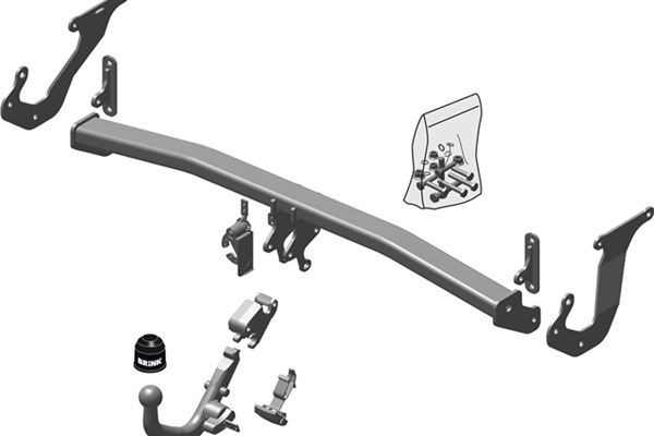 BRINK Attelage 634300 Peugeot 308 Attache remorque BRINK 634300