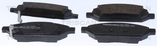 TRISCAN Brake pad set 8110 24052 TRISCAN Racing brake pads 8110 24052 evaluation
