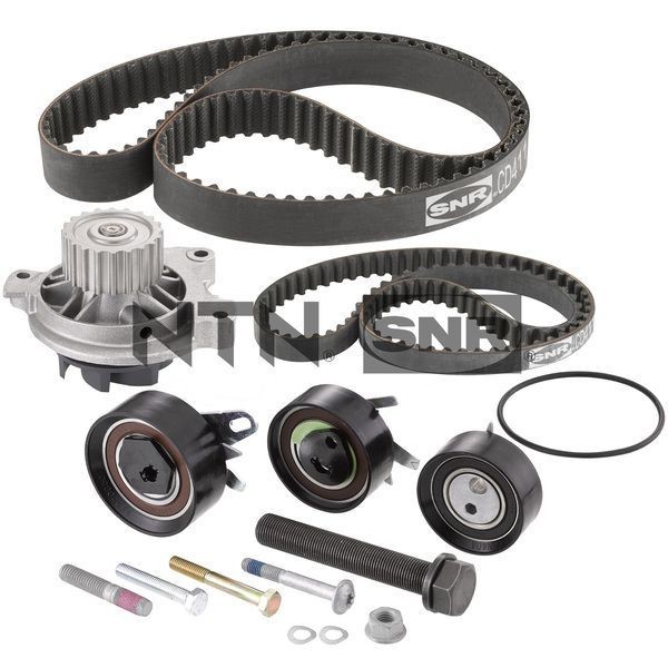 Kit de distribution + pompe à eau SNR KDP457.380 SNR KDP457.380 Kit complet de distribution Volkswagen LT 2004