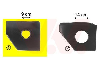 Sidewall VAN WEZEL 1837191 VAN WEZEL 1837191 FORD RANGER 1999 wheel arch price