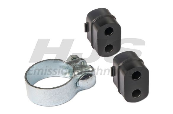 HJS Kit montaggio silenziatore 82 14 9053 HJS 82 14 9053 Kit di montaggio silenziatore VAUXHALL Frontera Mk2 (B) SUV (U99) originale prezzo