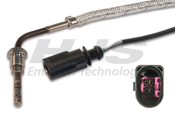 HJS Devējs, Izplūdes gāzu temperatūra 92 09 4201 Izplūdes gāzu temperatūra devējs HJS Volkswagen PASSAT 92 09 4201