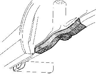 VAN WEZEL Sidobalk 1844311 VAN WEZEL 1844311 rambalk Ford Escort MK4 Kombi pris