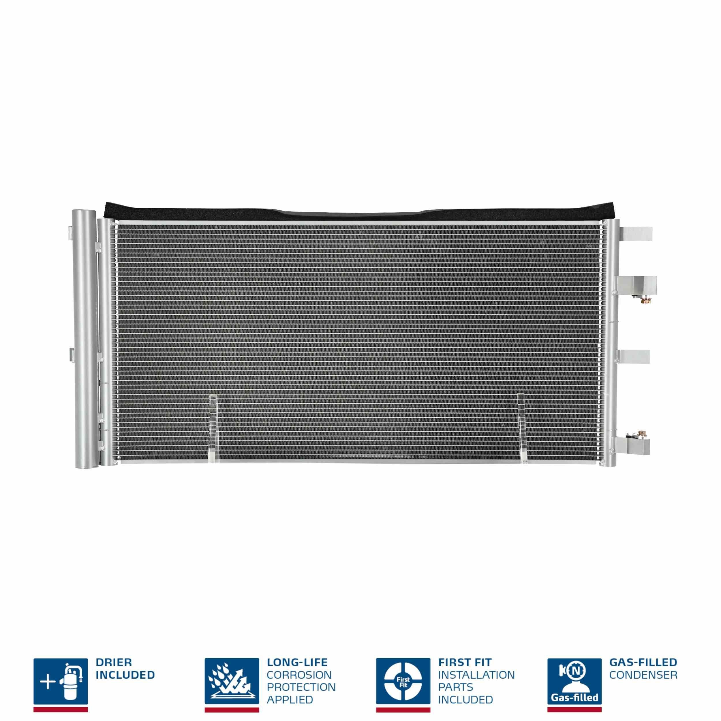 NISSENS Condensor voor airco 940829 NISSENS 940829 Condensor TOYOTA SIENNA originele