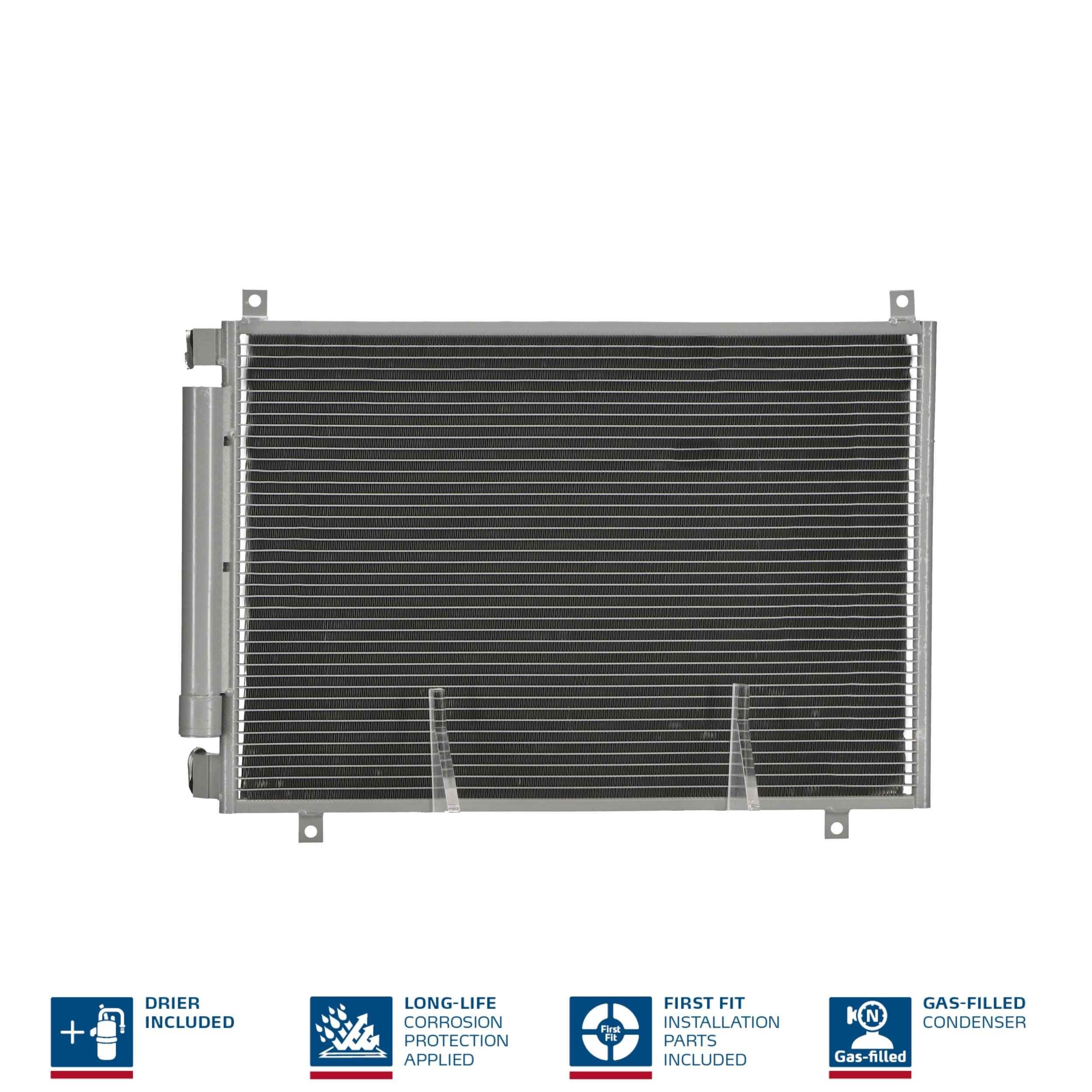 NISSENS Kondensator, klimaanlæg 941106 NISSENS 941106 SUZUKI Alto K10 I Aircondition kondensator til en rimelig pris