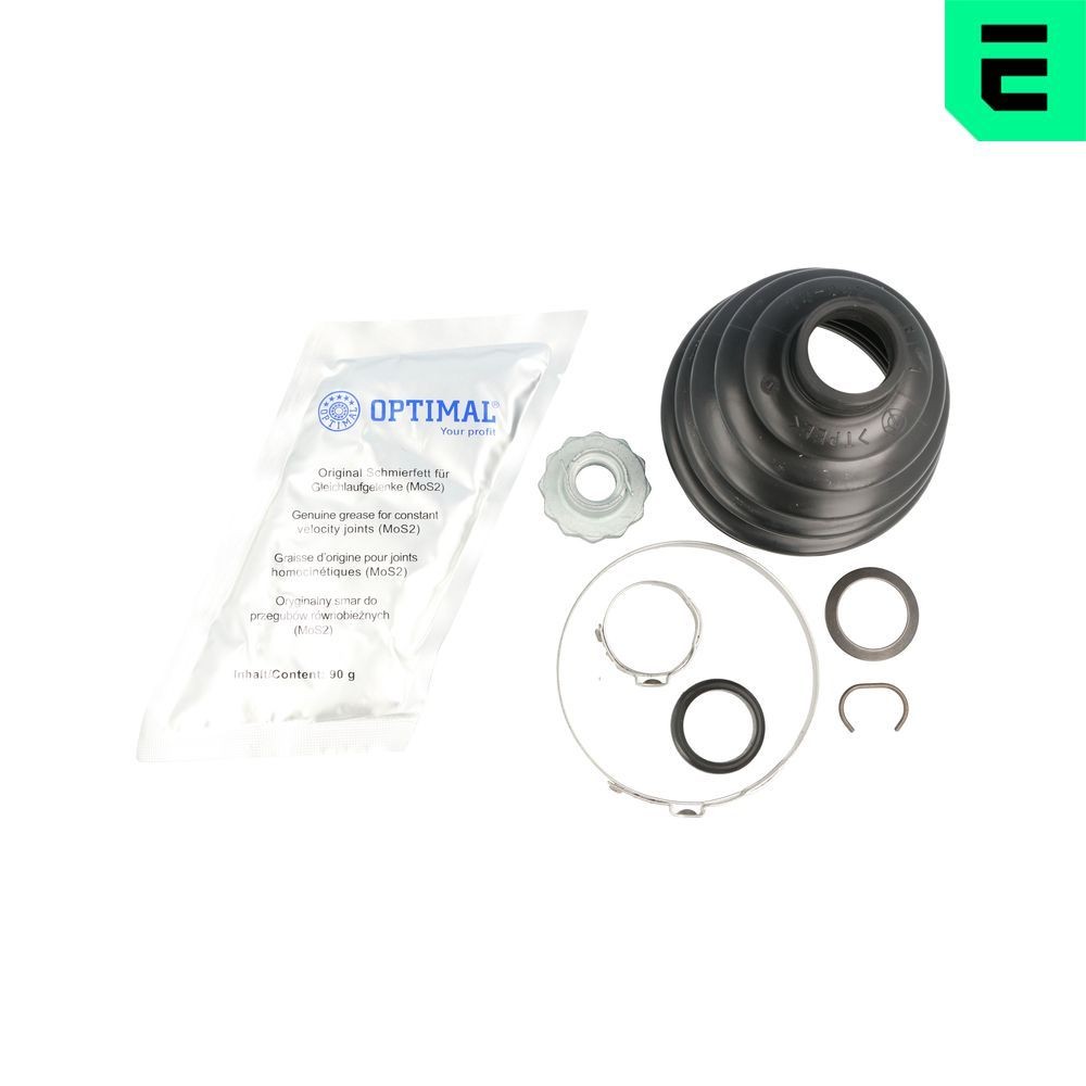 OPTIMAL Bälgsats, drivaxel CVB-10661TPE CVB-10661TPE OPTIMAL damask drivknut Kia SEPHIA
