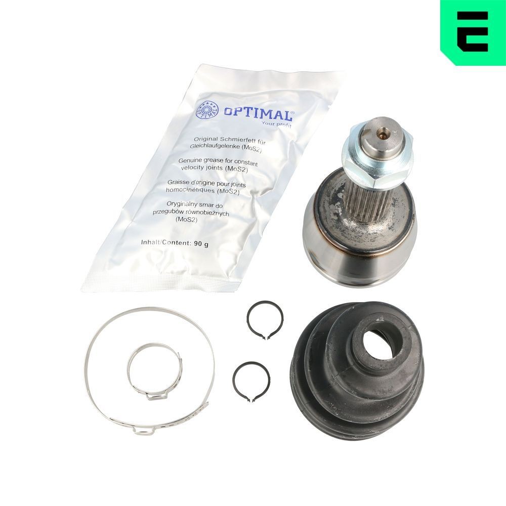 Homokineet reparatie set, aandrijfas OPTIMAL CW-2544 OPTIMAL CW-2544 Homokinetische koppeling Ford KA 2004