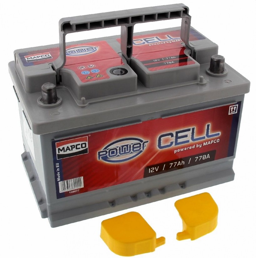 MAPCO Startbatteri 105077 Bilbatteri MAPCO PEUGEOT Power 105077