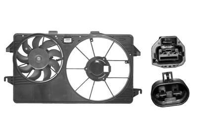 VAN WEZEL Køleventilator 1884749 Ventilator til motorkøling VAN WEZEL TRANSIT 1884749 billig