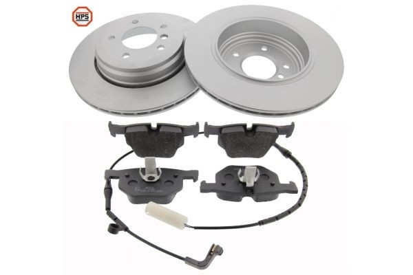 MAPCO Σετ φρένων, δισκόφρενα 47782HPS MAPCO 47782HPS Δισκόπλακες & τακάκια φρένων SUZUKI BALENO κόστος