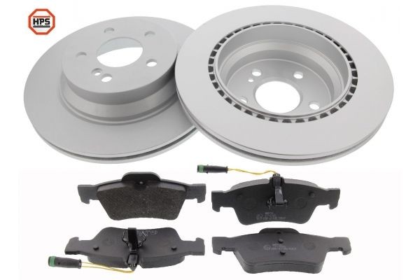 MAPCO Bremseskiver og klodser 47814HPS MAPCO 47814HPS Bremsesæt skivebremser MERCEDES-BENZ W123 Coupe (C123) billig
