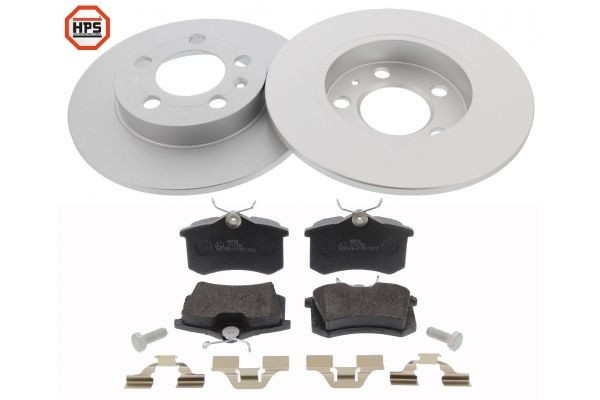 Disques et plaquettes de freins MAPCO 47933HPS MAPCO 47933HPS: Kit de freins Volkswagen BORA 2001