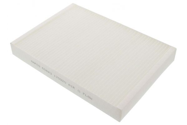 MAPCO Filtro, ar do habitáculo 65843 Filtro de pólen MAPCO LAND ROVER 65843