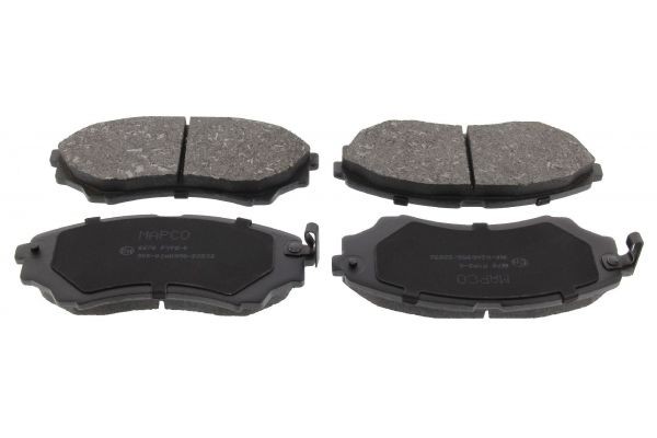 MAPCO Kit pastiglie freni 6676 MAPCO 6676 Kit pastiglie freni MAZDA BT-50 Pick-up (CD, UN) 3.0 CDVi 4x4 (UNY0E3) 156 CV 2012