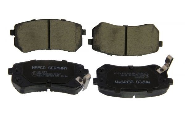Plaquettes de frein MAPCO 6816HPS MAPCO 6816HPS: Plaquettes de frein Hyundai i10 2007
