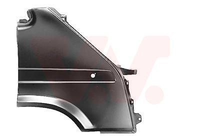 VAN WEZEL Spatbord 1895656 VAN WEZEL 1895656 Voorscherm en achterscherm Citroën C1 originele