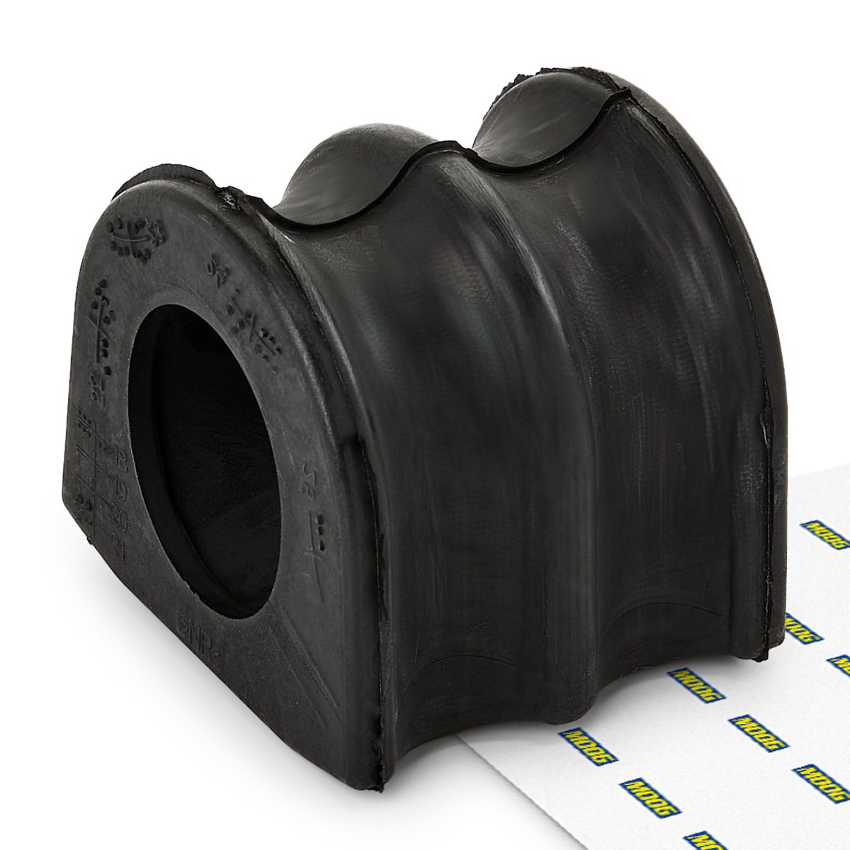 MOOG Lagring, stabilisator NI-SB-14781 MOOG NI-SB-14781 Foring stabilisatorstag Juke II (F16) pris