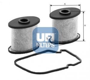 UFI Filter, veivhus lufting 27.B11.00 Ventil veivhusventilasjon UFI LAND ROVER 27.B11.00