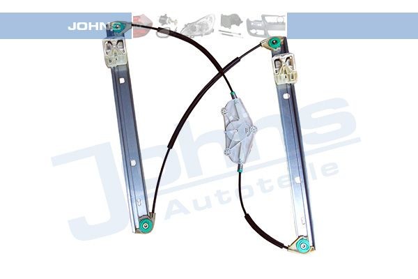 JOHNS Mechanizmus zdvíhania okna 13 65 42-21 13 65 42-21 Mechanizmus zdvíhania okná AUDI 80 JOHNS