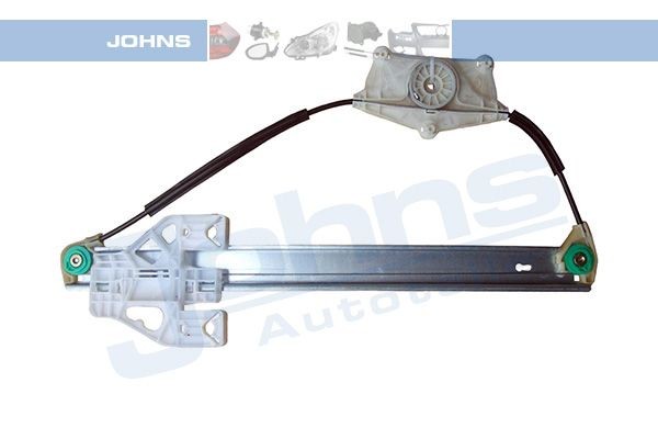 JOHNS Mechanizmus zdvíhania okna 13 65 45-21 Mechanizmus zdvíhania okná JOHNS Audi 80 13 65 45-21