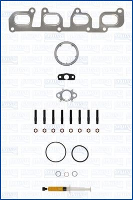 Turbocharger, montageset AJUSA JTC11973 AJUSA JTC11973: Montageset uitlaat Seat LEON 2021