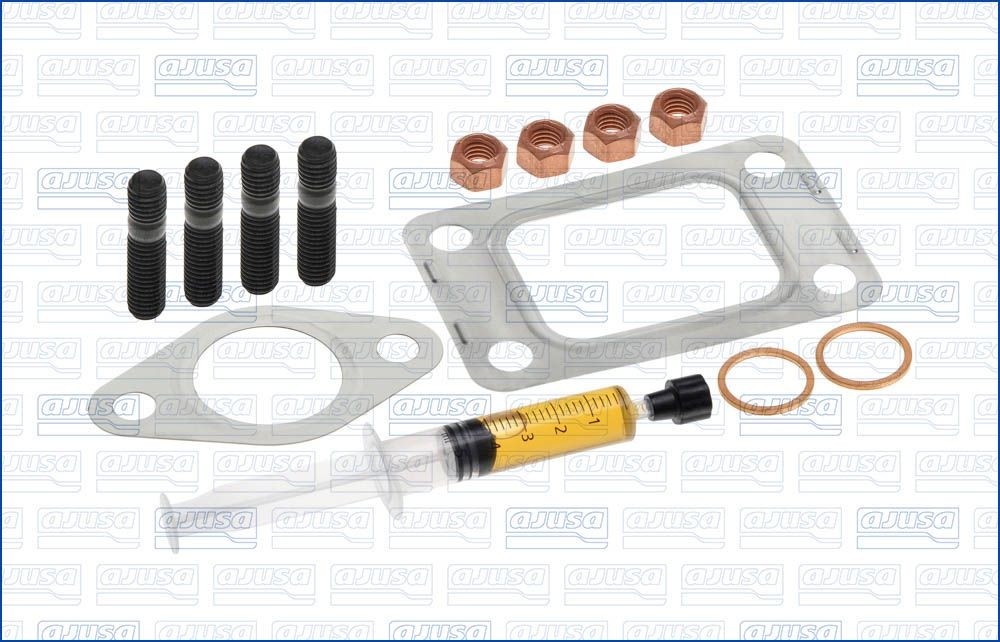 AJUSA Turbocharger, montageset JTC12004 Montageset uitlaatsysteem AJUSA RIFTER JTC12004 goedkoop