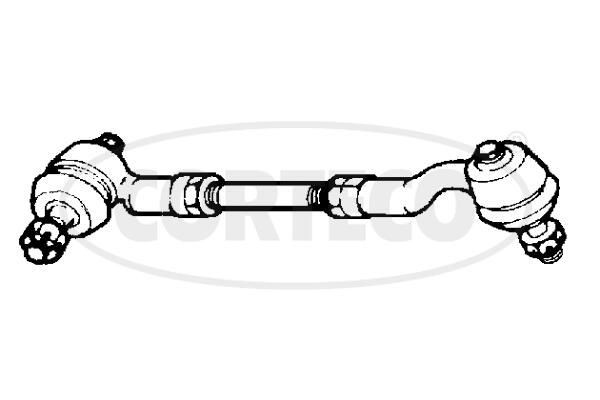 CORTECO Μπάρα τιμονιού 49396578 Μπάρα τιμονιού CORTECO Nissan PRIMERA 49396578