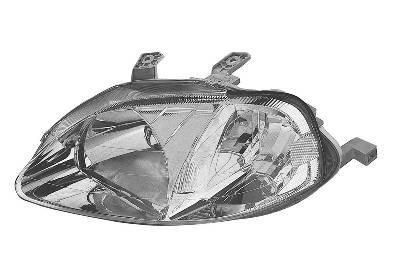 VAN WEZEL Headlight 2547962 2547962 VAN WEZEL headlights for HONDA FR-V
