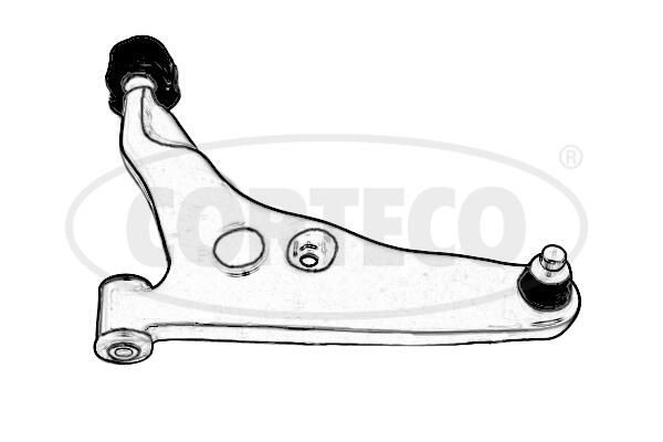 CORTECO Querlenker 49398975 49398975 Dreieckslenker MITSUBISHI PAJERO SPORT CORTECO kaufen