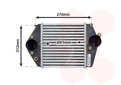 VAN WEZEL Intercooler 27004188 VAN WEZEL 27004188 originale Intercooler Mazda 6 GG Sedan hva koster