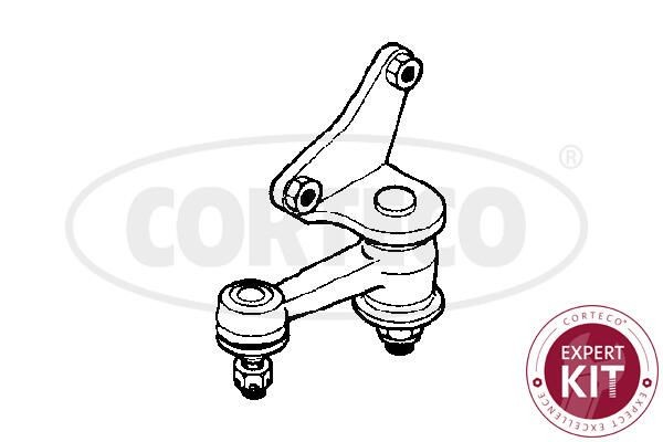 CORTECO Styringsmellemarm 49401960 Transmissionsdele styretøj CORTECO FORESTER 49401960 billig