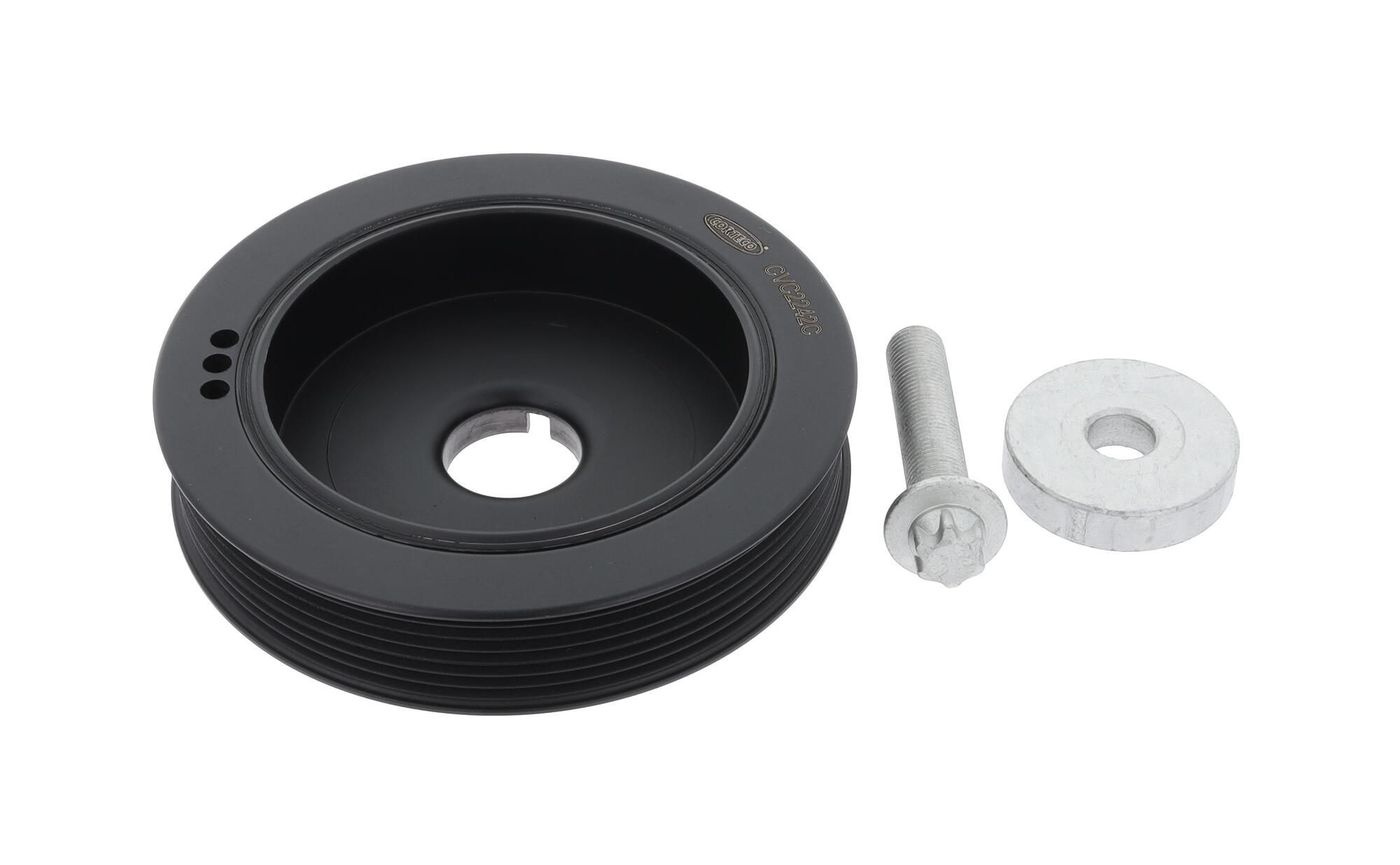CORTECO Riemschijvenset, krukas 49409703 Nissan BLUEBIRD Krukaspoelie CORTECO 49409703