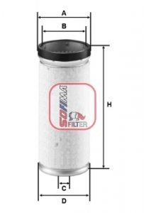 SOFIMA Sekundärluftfilter S 7561 A S 7561 A SOFIMA sekundärluftfilter SUZUKI GRAND VITARA